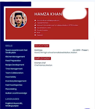 I need job urgent as soon as possible .