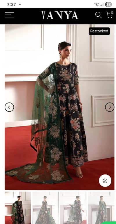 vanya brand new tagged dress