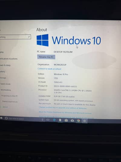 Dell laptop i5.2nd generation