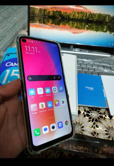 Tecno CAMON 15 Urgent Sale paiso ki need hai 03701040782