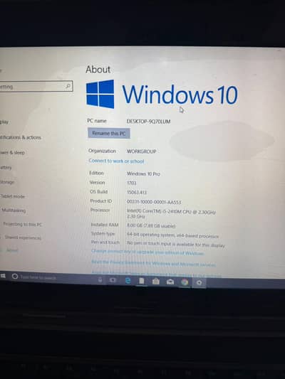 Dell laptop i5.2nd generation
