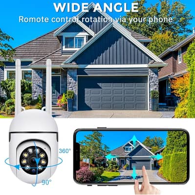 1080P HD Security Camera Clear Night V-ision WiFi Surveillance Camera
