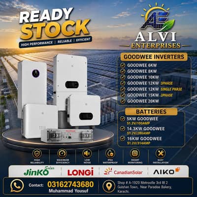 GOODWEE HYBRID INVERTERS IP-66