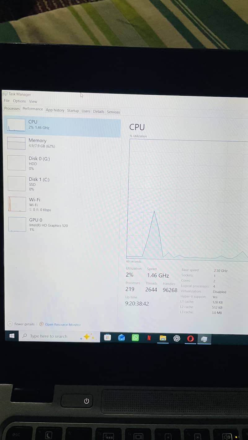 HP Core i5 touch screen 5