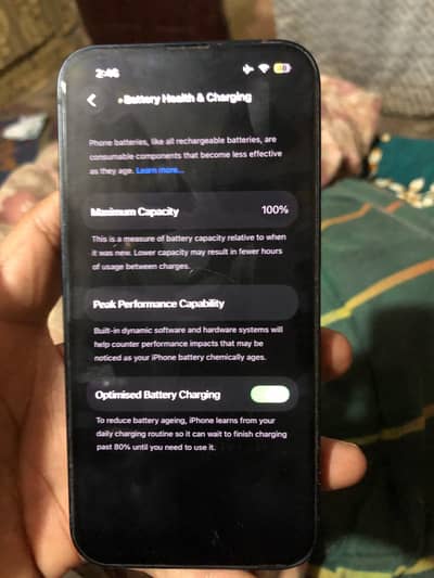 Iphone 13 with box 128gb nonpta
