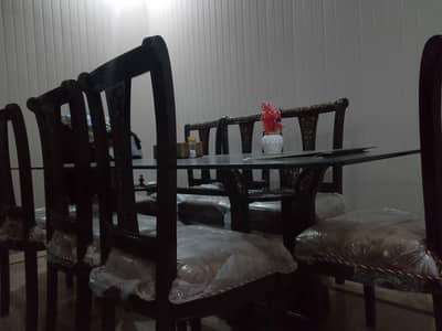 8 chair dying table