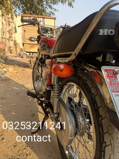 Honda 125 CG Model 2017 documents clear