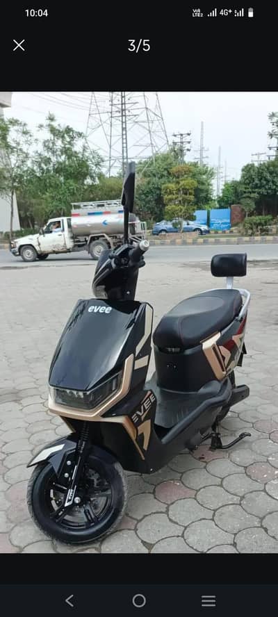 evee gen-z scooty 3800 kmfor sell