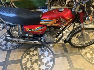CG 125 2026  Red