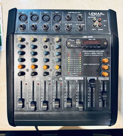 4 channel mixer Made in Malaysia