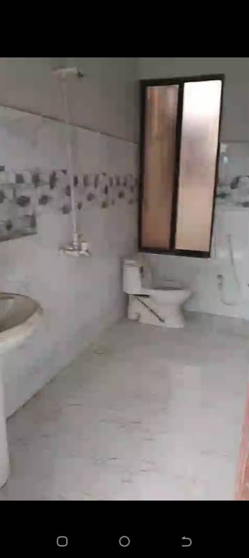 3 bed drawing lounge 2nd floor newly renovated portion for rent tiled flooring America kitchen tiled washrooms 24 hours water and electricity