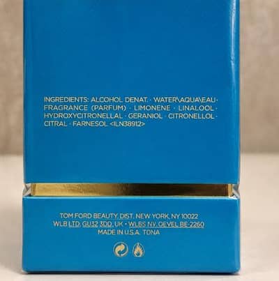 Tom Ford Neroli Portofino 100ml Original Box Pack New