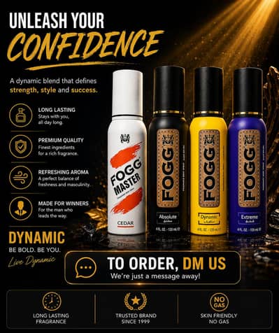 FOGG Body Spray | Original & 100% Guaranteed | Long Lasting Fragrance