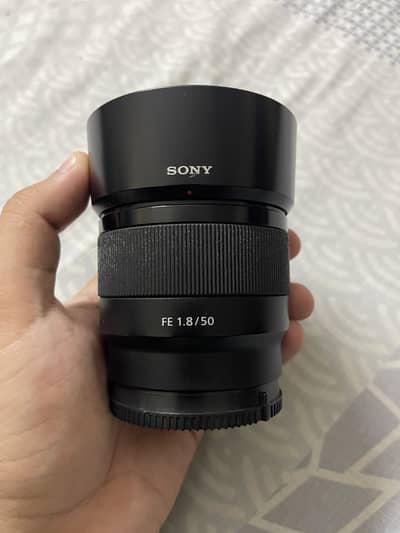 Sony 50mm f1.8 E mount full frame lens