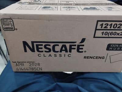 Nescafe Imported Coffee Sachets 300 Cartons Available