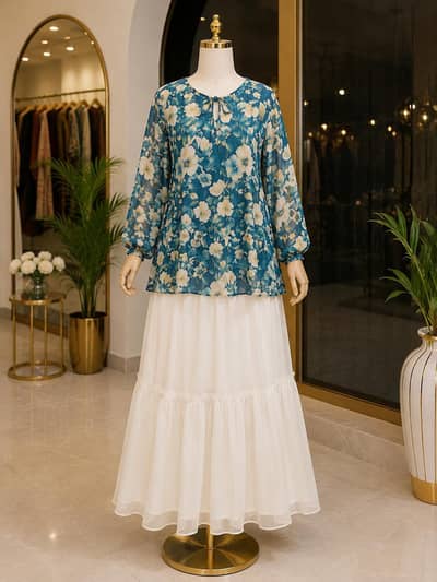 shirt and maxi
