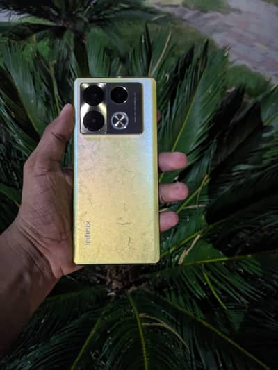 Infinix Note 40 Pro 12+256 Gb box gom ho gea ha id card ki copy mile g