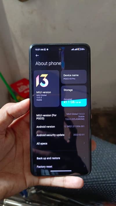 Poco X 3pro urgent sale shukrya