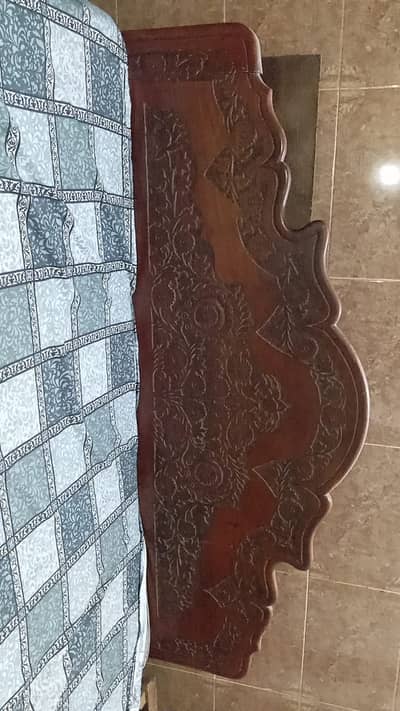 Pure Sheesham Wood Bed