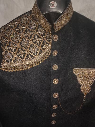 Complete Wedding Dress Set | Maxi + Sherwani | Negotiable Price | Laho