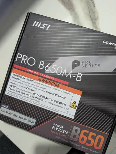 MSI B650M-B Motherboard DDR5 build
