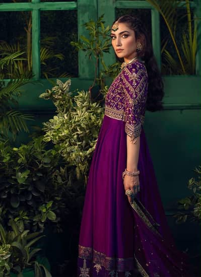 Farah talib aziz small size kalidar maxi style