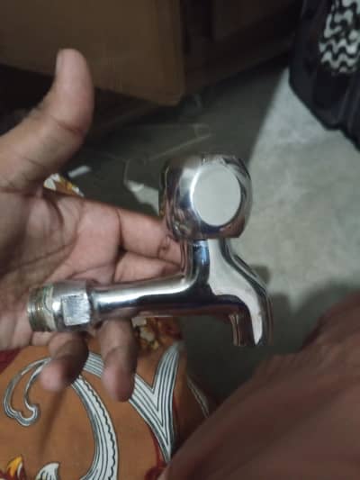 Heavy Brass Chrome Water Tap (Toti) - Brand New