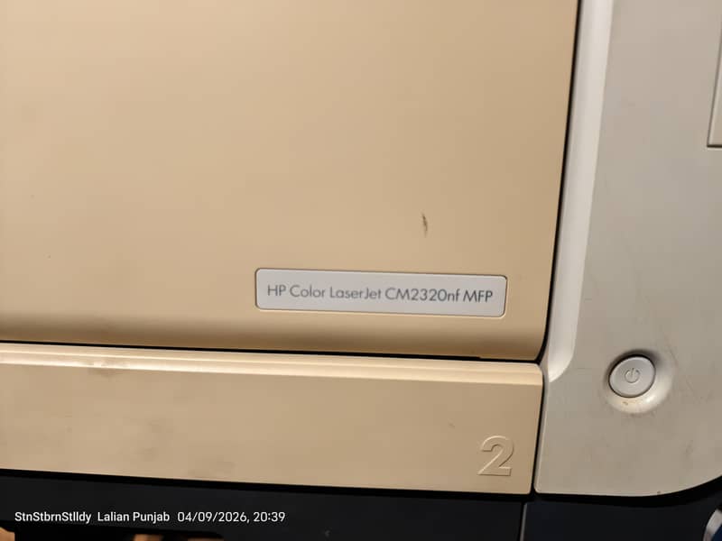 Hp printer CM2320nf MFP 1