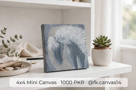 horse mini painting