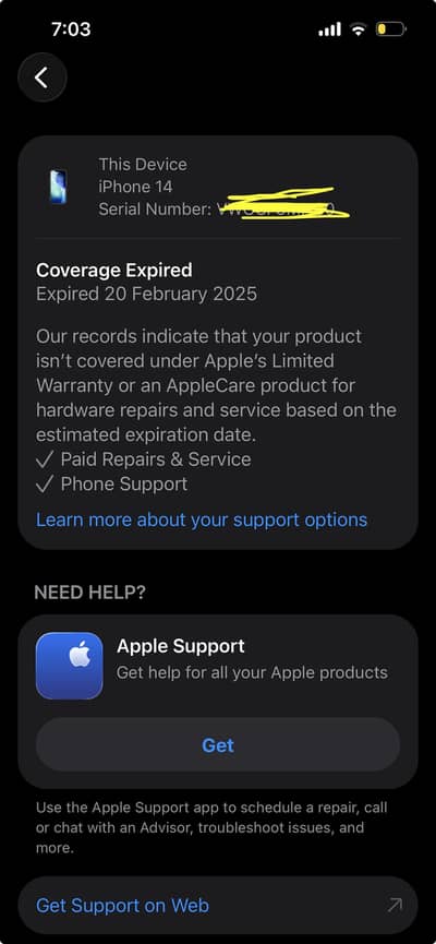 Apple iPhone 14 128 gb pta approved