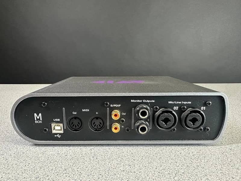 avid pro m box 3rd generation audio interface 4