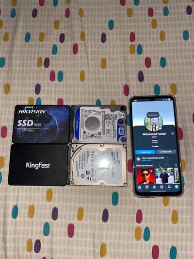 SSD and HDD 100% Health