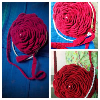 Handmade Crochet Ladies Purses