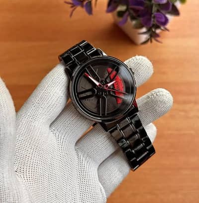 Men's Stylish Spinning Dial Watch