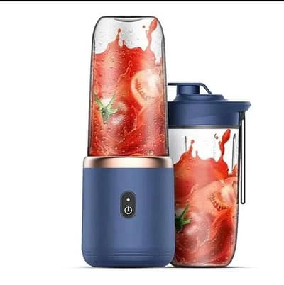 Portable 2-in-1 Juicer Blender