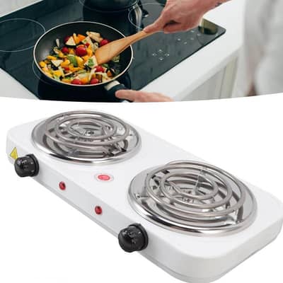 Double Electric Stove | Dual Hot Plate Cooker
