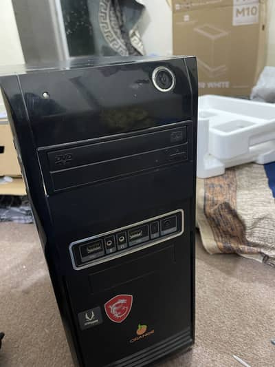 PC CASE with DVD Writer and Fan
