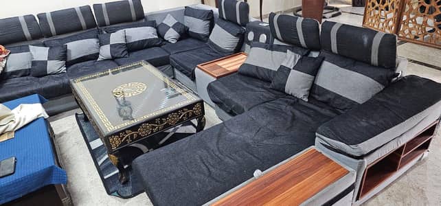 u shapped 7 seater sofa for sale