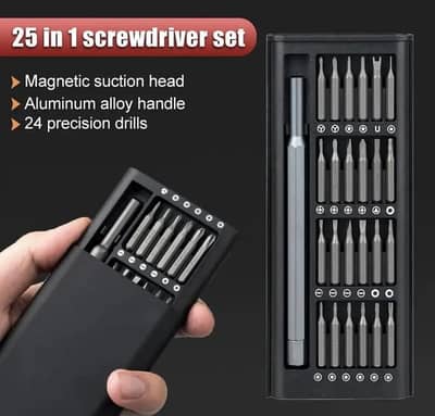 25 In 1 Magnetic Precision Screwindriver Set