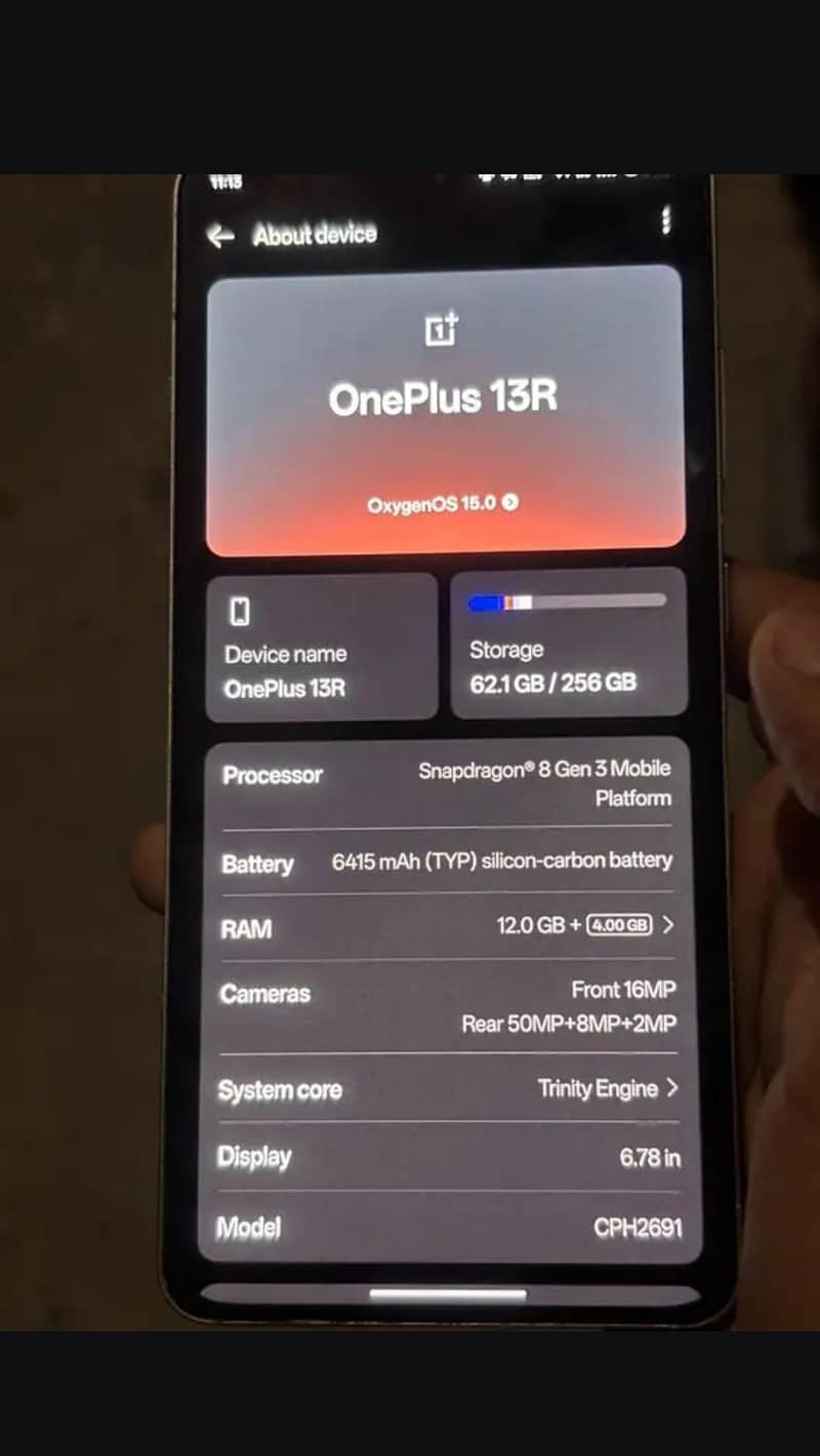 One Plus 13R 5
