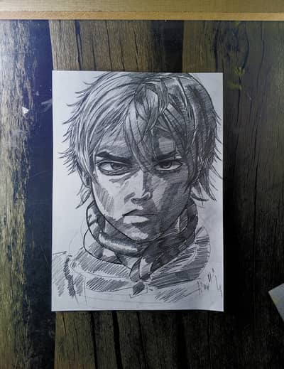 PENCIL SKETCHES, PORTRAIT [COMMUNAL ARTWORKS]