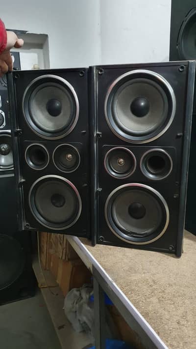 sony double 8 inch speakers