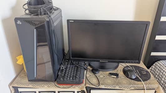 Gaming PC with Lenovo LED for sale
