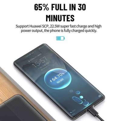 A320 Power Bank 10000mah 22.5w Fast Charging With Display - Electron