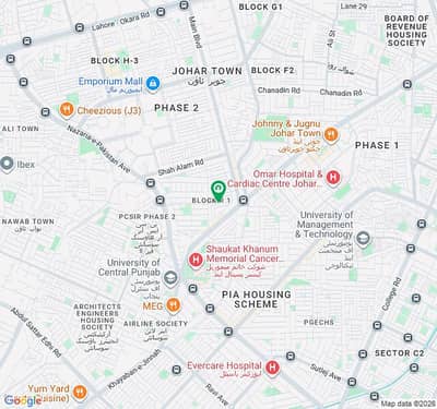 24 Marla Commercial Plot For Rent Johar Town Near Shadawal Use For Chowk Car Wash Bike Wash Showroom Net Cafe Rasturant Dollar Store Workshop Etc.