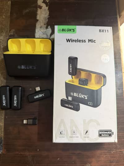 Bluk’s BX11 mic all ok 10by10 ha 7 days battery timing 03260894162