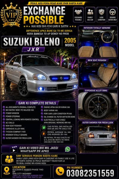 Suzuki Baleno 2005 JXR