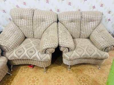 5 Seater Sofa  two used Set