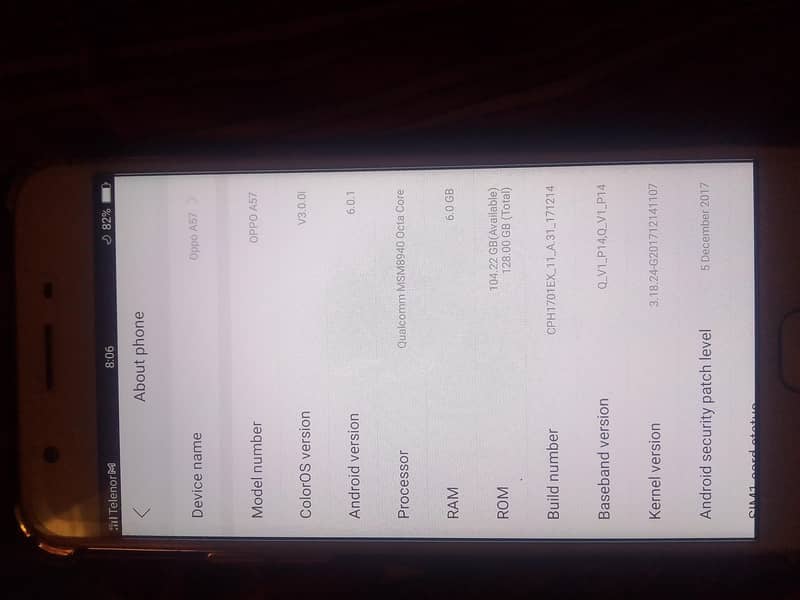 OPPO A57 6