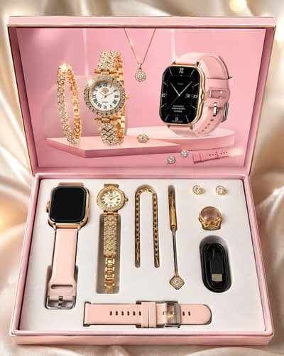 A58 Smart plus Watch | Women smart watch+ Jewelry